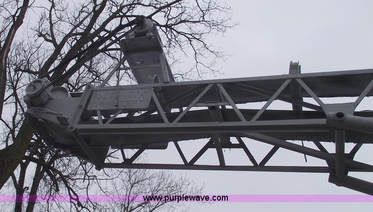 image for item 5494 Peerless 66' belt conveyor radial stacker