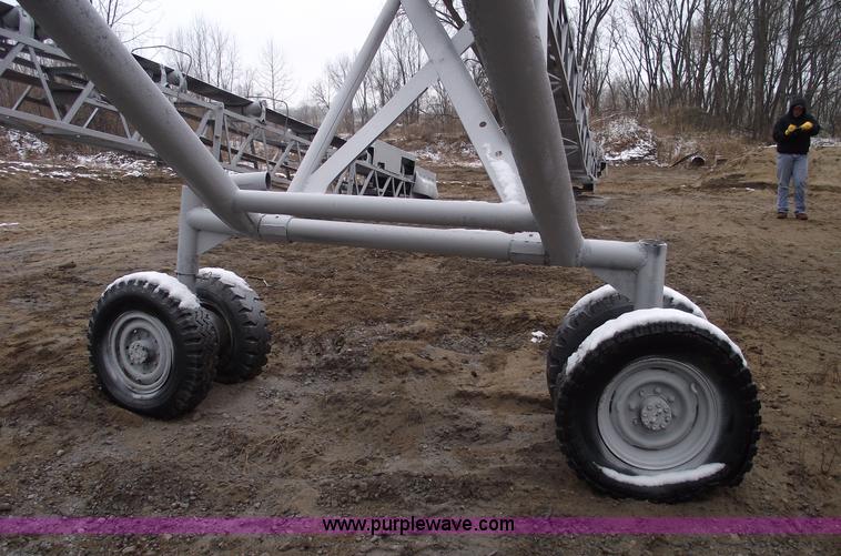 image for item 5494 Peerless 66' belt conveyor radial stacker