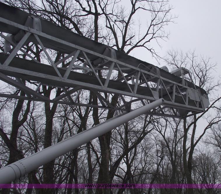 image for item 5494 Peerless 66' belt conveyor radial stacker