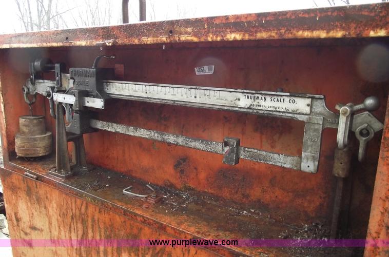 image for item 5502 Thurman 27 ton portable scale