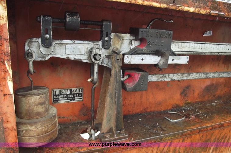 image for item 5502 Thurman 27 ton portable scale