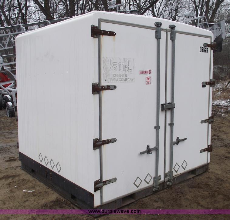 image for item 5504 8' x 8' job site storage container
