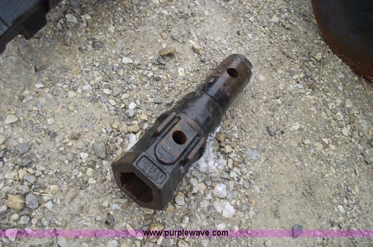 image for item 5509 Lowe skid steer auger with three bits