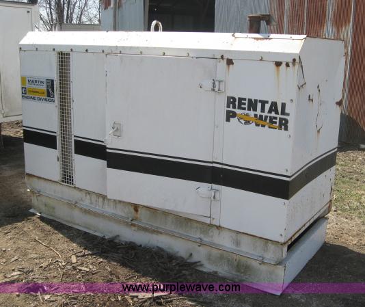 image for item 5936 1991 Fremont Dynamics Of America 750SA generator