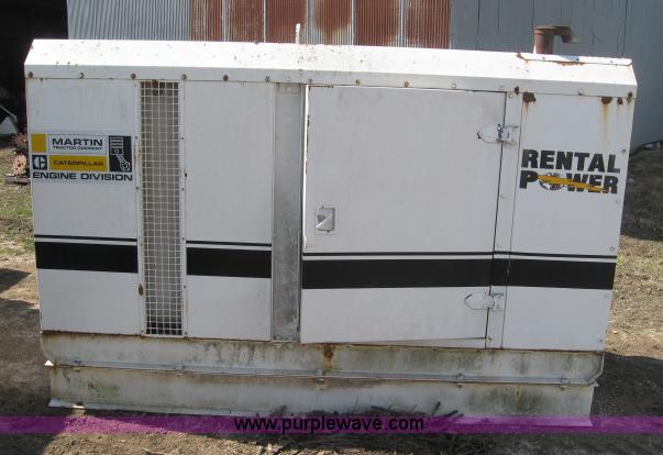 image for item 5936 1991 Fremont Dynamics Of America 750SA generator