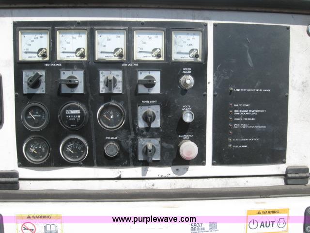 image for item 5937 2001 Caterpillar Olympian XQ10592 electric generator