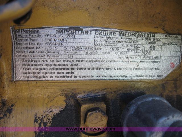 image for item 5937 2001 Caterpillar Olympian XQ10592 electric generator