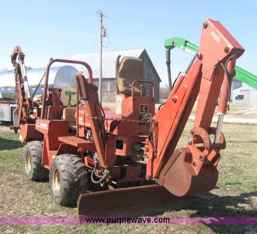 image for item 5951 1987 Ditch Witch 5010-DD trencher/backhoe