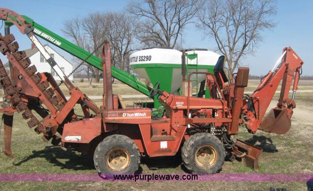 image for item 5951 1987 Ditch Witch 5010-DD trencher/backhoe