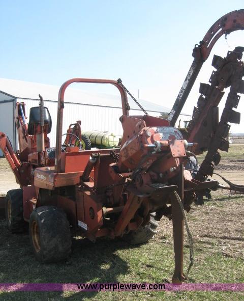 image for item 5951 1987 Ditch Witch 5010-DD trencher/backhoe