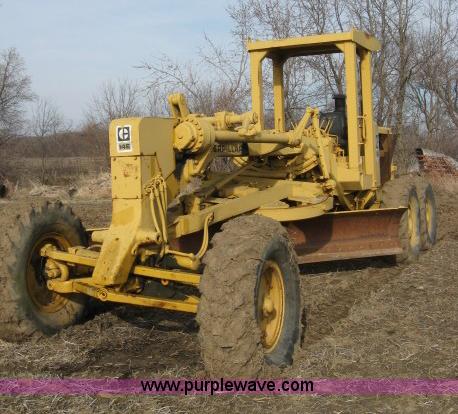 image for item 5966 1968 Caterpillar 14E grader