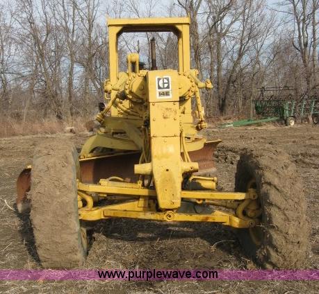 image for item 5966 1968 Caterpillar 14E grader