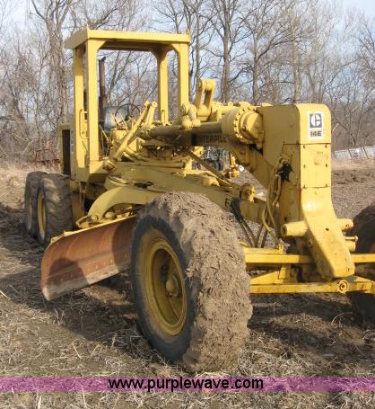 image for item 5966 1968 Caterpillar 14E grader