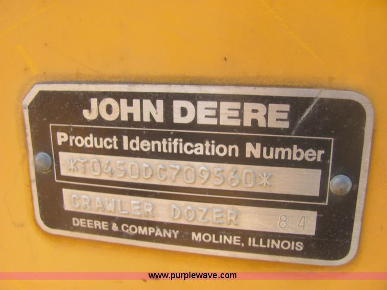 image for item 6991 John Deere 450D dozer