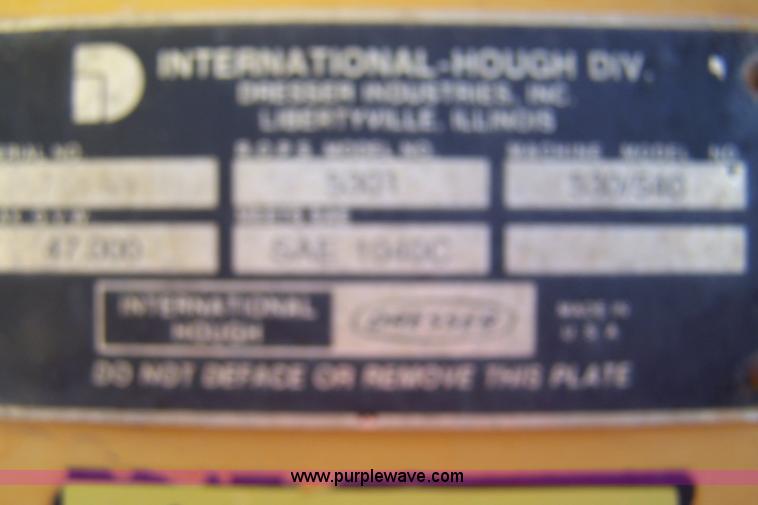 image for item 7329 1989 Dresser 530 wheel loader