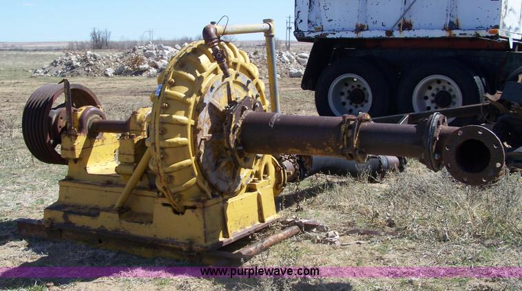image for item 7358 Pekoriron Works Telltale centrifugal sand gravel dredging pump