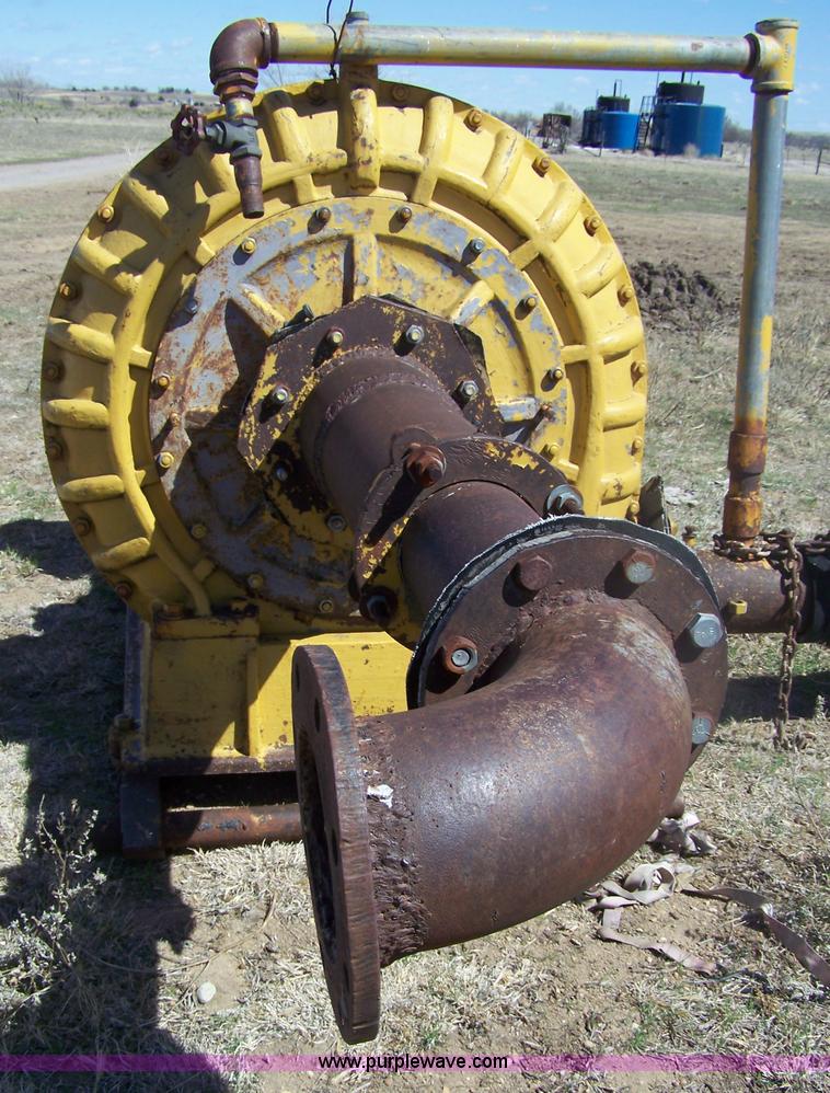 image for item 7358 Pekoriron Works Telltale centrifugal sand gravel dredging pump