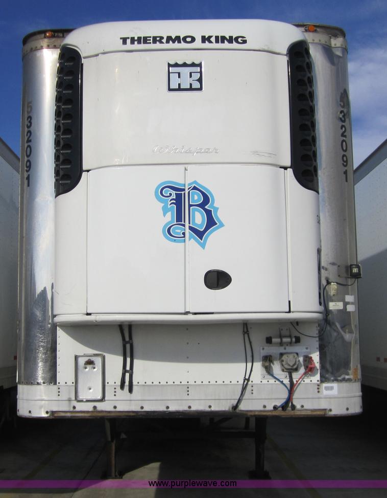 image for item 3770 2002 Wabash 53' reefer van trailer