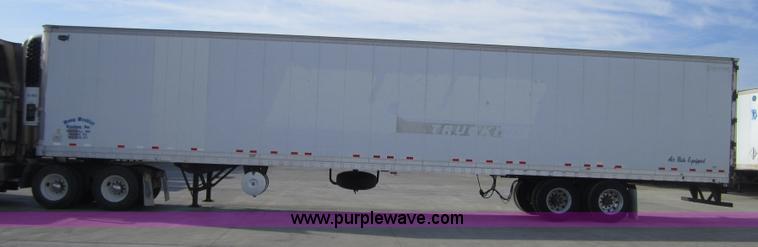 image for item 3770 2002 Wabash 53' reefer van trailer