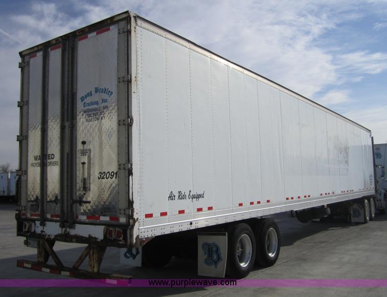 image for item 3770 2002 Wabash 53' reefer van trailer