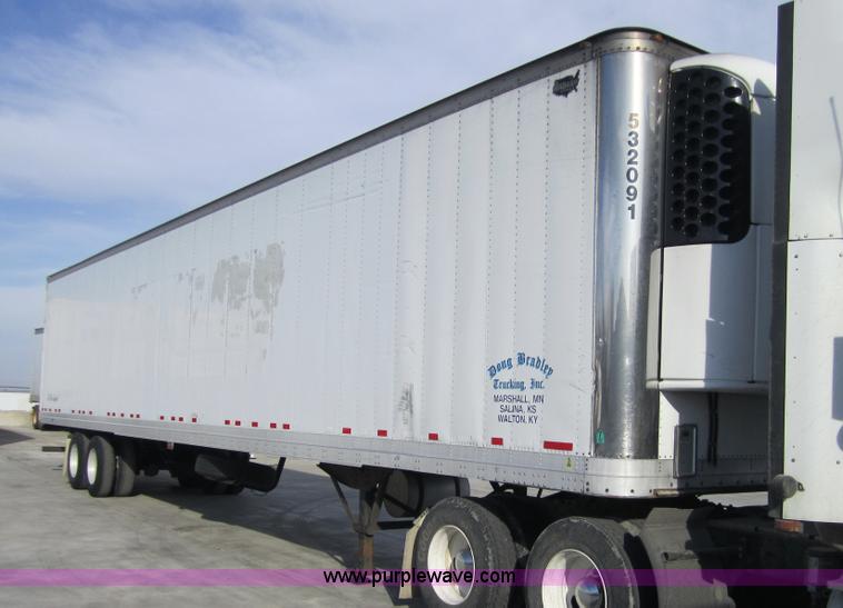 image for item 3770 2002 Wabash 53' reefer van trailer