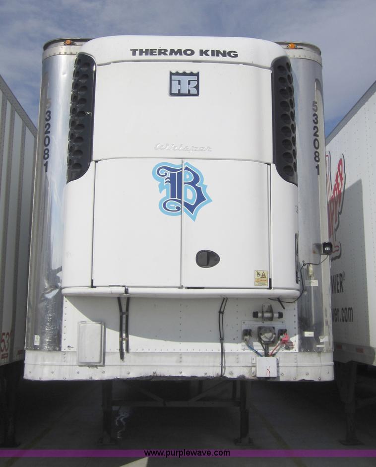 image for item 3772 2002 Wabash 53' reefer van trailer