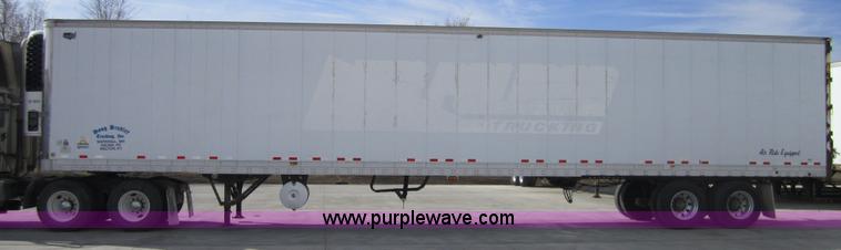 image for item 3772 2002 Wabash 53' reefer van trailer