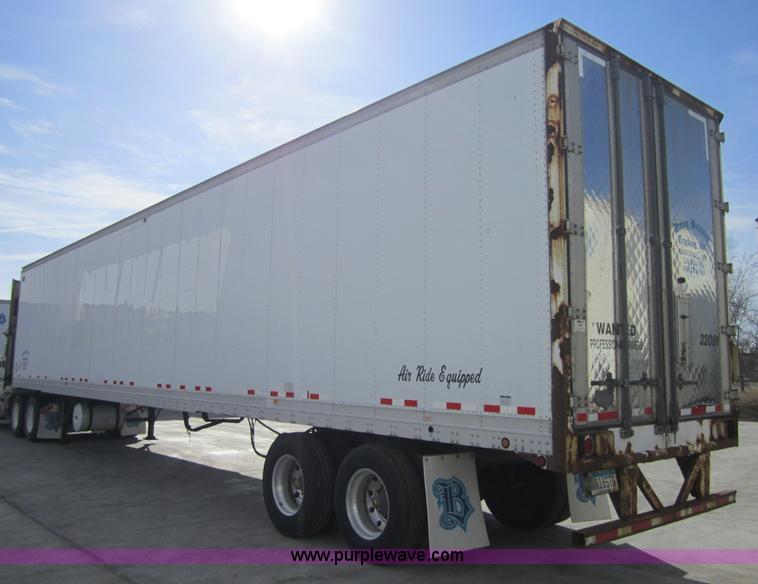 image for item 3772 2002 Wabash 53' reefer van trailer