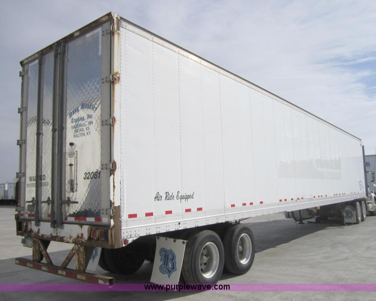 image for item 3772 2002 Wabash 53' reefer van trailer