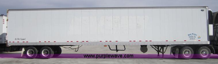 image for item 3772 2002 Wabash 53' reefer van trailer