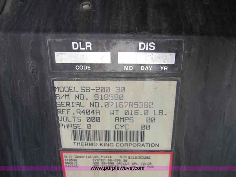 image for item 3772 2002 Wabash 53' reefer van trailer