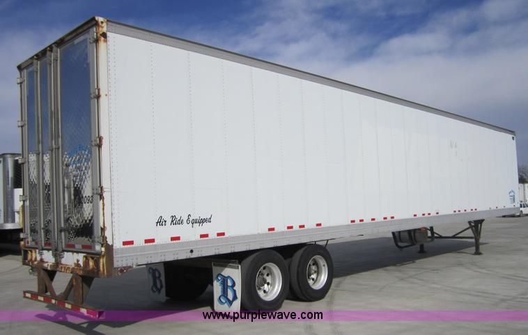 image for item 3773 2002 Wabash 53' reefer van trailer