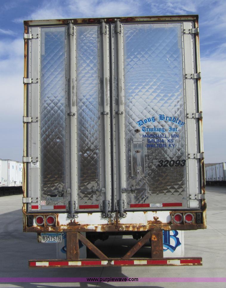 image for item 3773 2002 Wabash 53' reefer van trailer