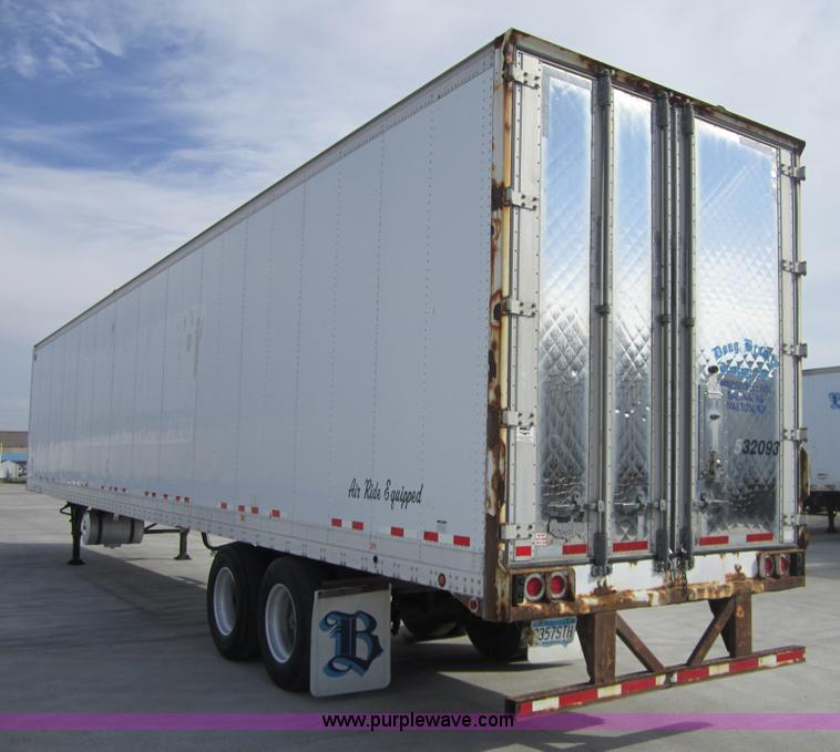 image for item 3773 2002 Wabash 53' reefer van trailer
