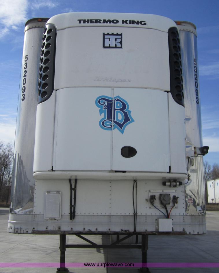 image for item 3773 2002 Wabash 53' reefer van trailer