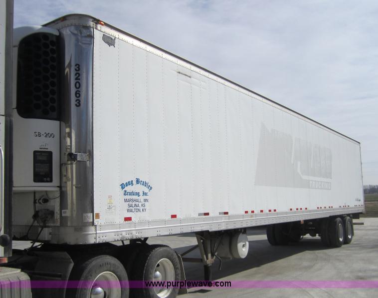 image for item 3774 2002 Wabash 53' reefer van trailer