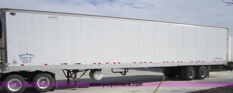 image for item 3774 2002 Wabash 53' reefer van trailer