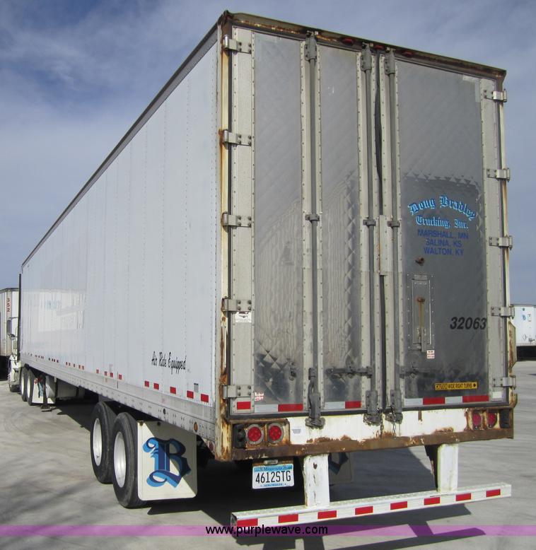 image for item 3774 2002 Wabash 53' reefer van trailer