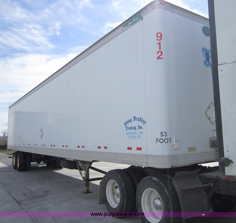 image for item 3775 1999 Great Dane 53' dry van trailer