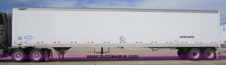 image for item 3776 2001 Great Dane 53' dry van trailer