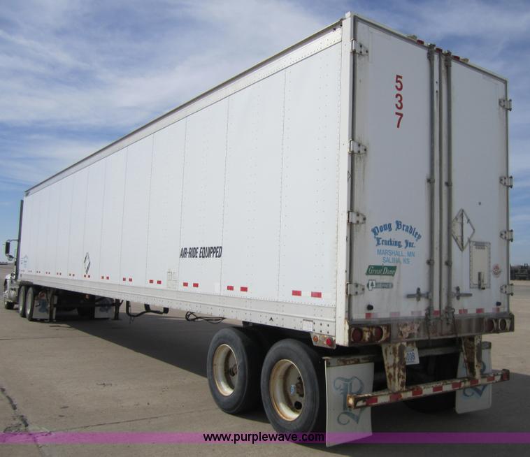 image for item 3776 2001 Great Dane 53' dry van trailer
