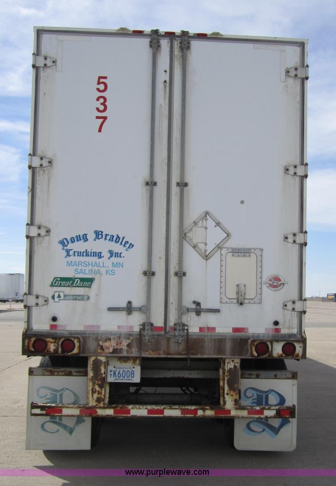 image for item 3776 2001 Great Dane 53' dry van trailer