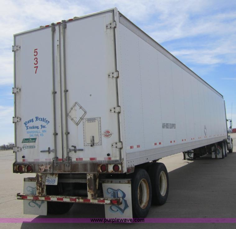image for item 3776 2001 Great Dane 53' dry van trailer