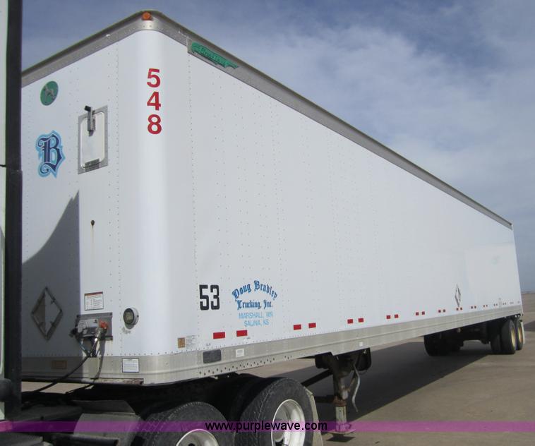 image for item 3777 2001 Great Dane 53' dry van trailer