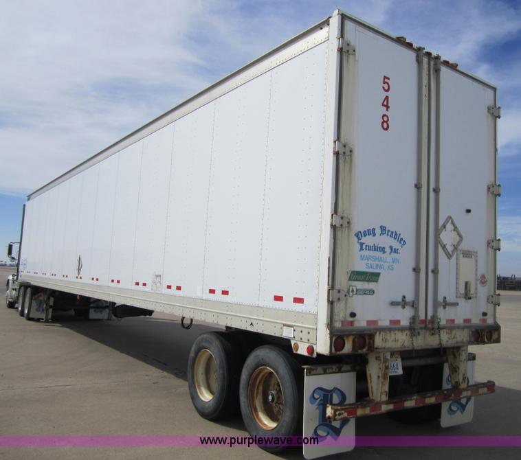 image for item 3777 2001 Great Dane 53' dry van trailer