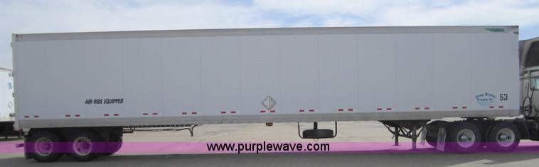 image for item 3777 2001 Great Dane 53' dry van trailer