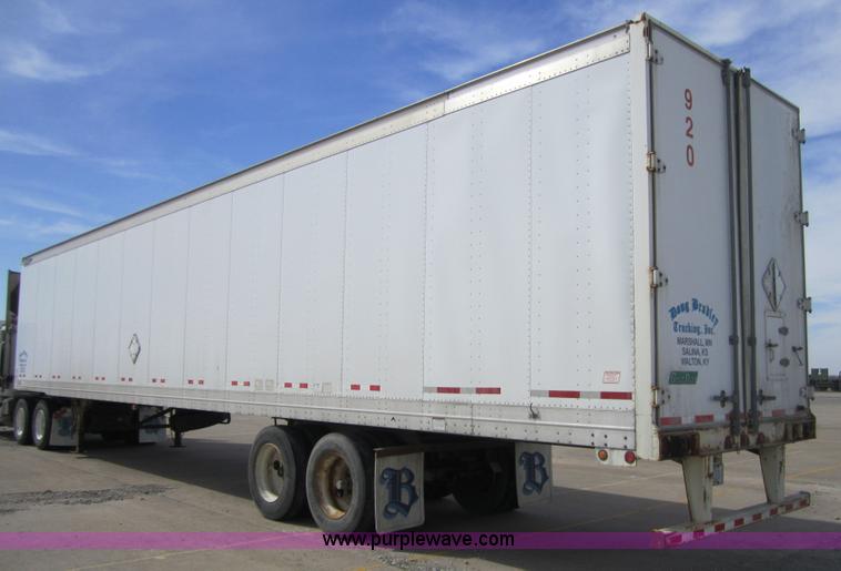 image for item 3779 1999 Great Dane 53' dry van trailer