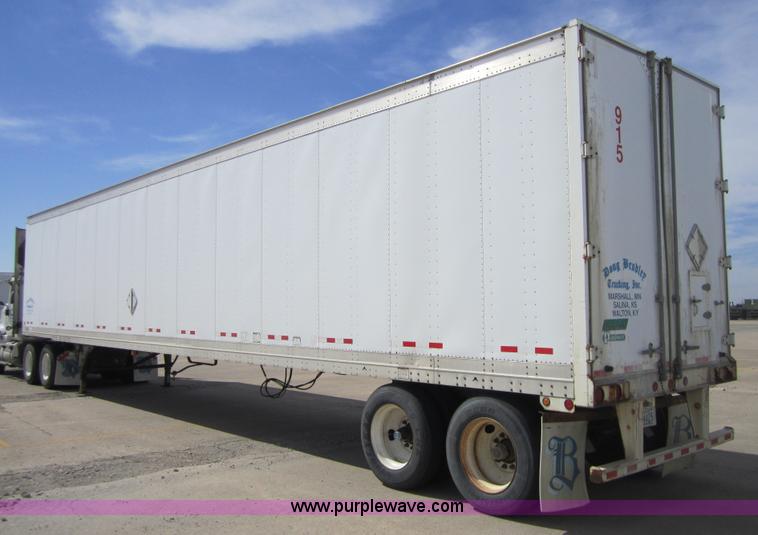 image for item 3780 1999 Great Dane 53' dry van trailer