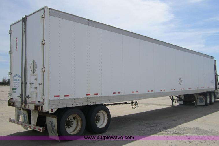 image for item 3780 1999 Great Dane 53' dry van trailer