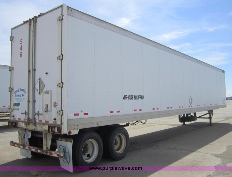 image for item 3781 2001 Great Dane 53' dry van trailer